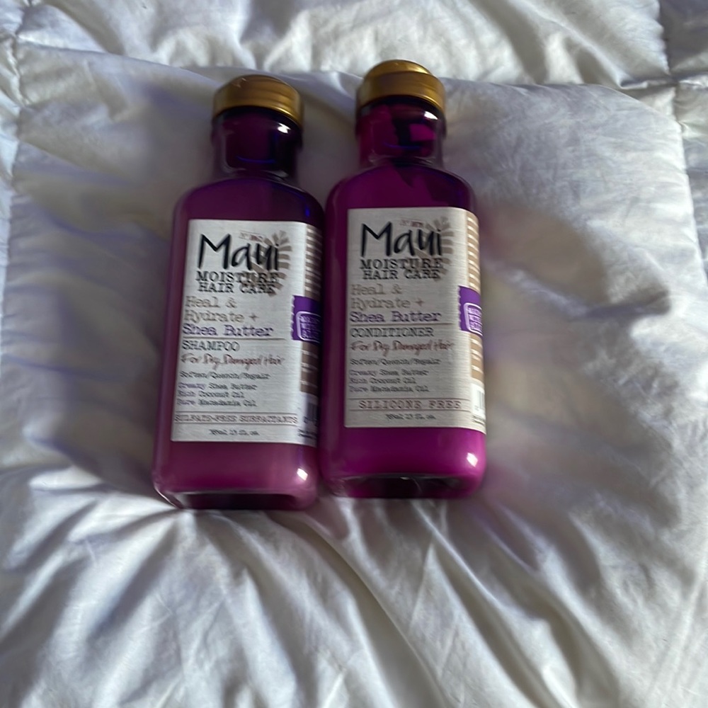 Maui shampoo and conditioner